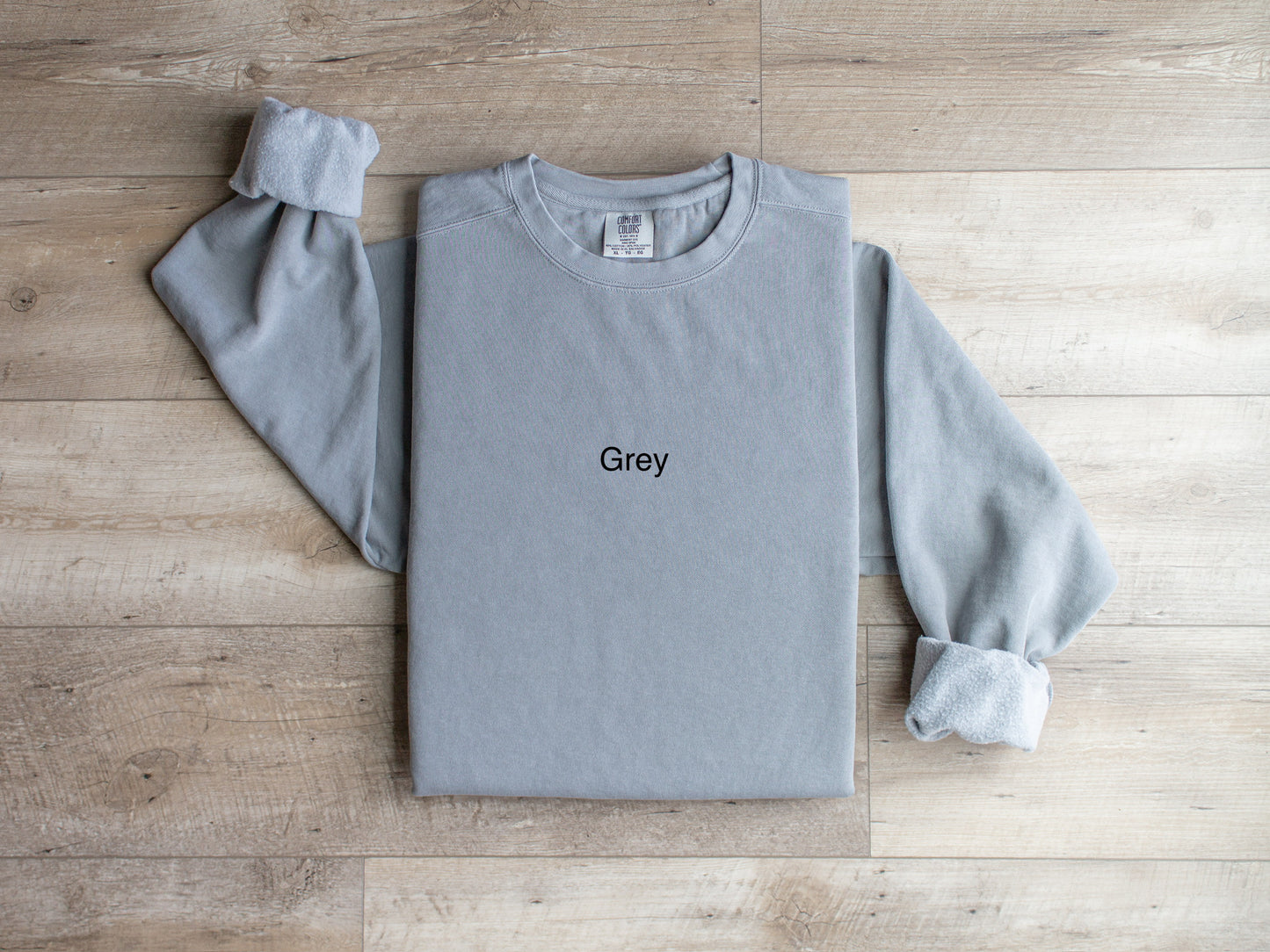 Crew Neck Sweat Shirt Comfort Colors